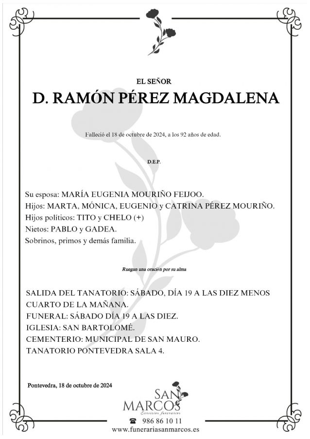 Ramón Pérez Magdalena