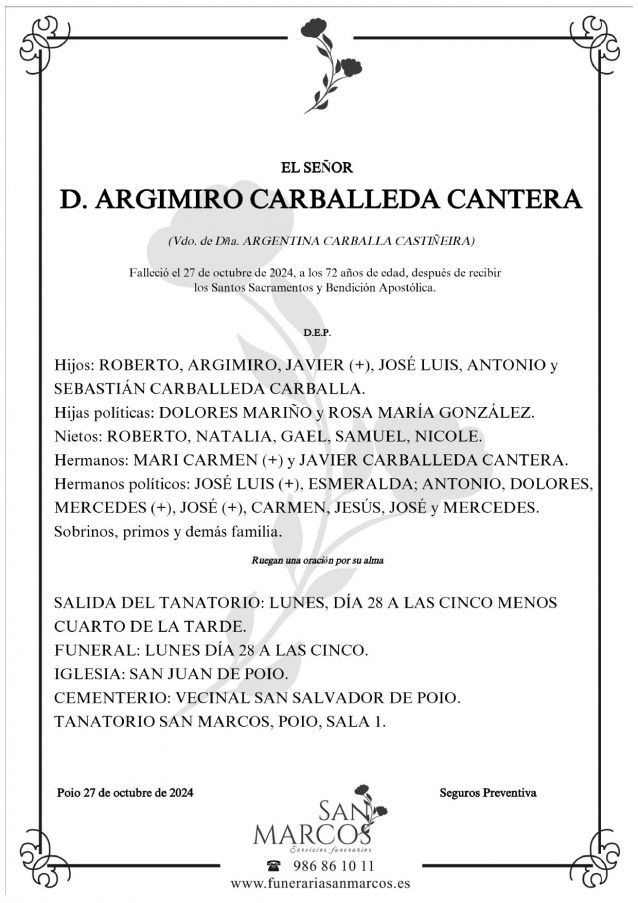 Argimiro Carballeda Cantera