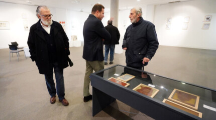 Roberto Taboada expone en Pontevedra su colección sobre Castelao